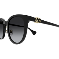 Gucci Frau Korean SCHWARZ RECYCLED ACETATE GG1073SK Italien