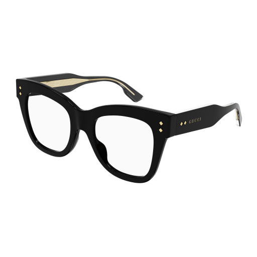 Gucci Frau International SCHWARZ RECYCLED ACETATE GG1082O Italien