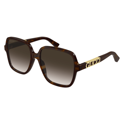 Gucci Frau Asian Fitting HAVANNA ACETAT GG1189SA Italien