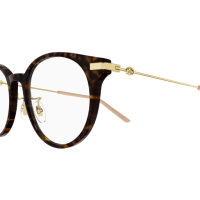 Gucci Frau Asian Fitting HAVANNA RECYCLED ACETATE GG1199OA Italien