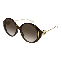 Gucci Frau International HAVANNA RECYCLED ACETATE GG1202S...