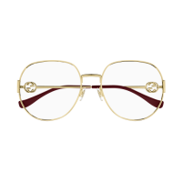 Gucci Frau Asian Smart Fitting GOLD METALL GG1208O Japan