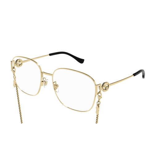 GG1209O-001 Gucci Optische Brillen Unisex Metall