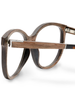 WOODFELLAS Wood Optical Luisen 10920 Holz walnut