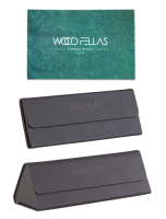 WOODFELLAS Wood/Titan Optical Thalkirchen II 10924 Holz/Titan ebony