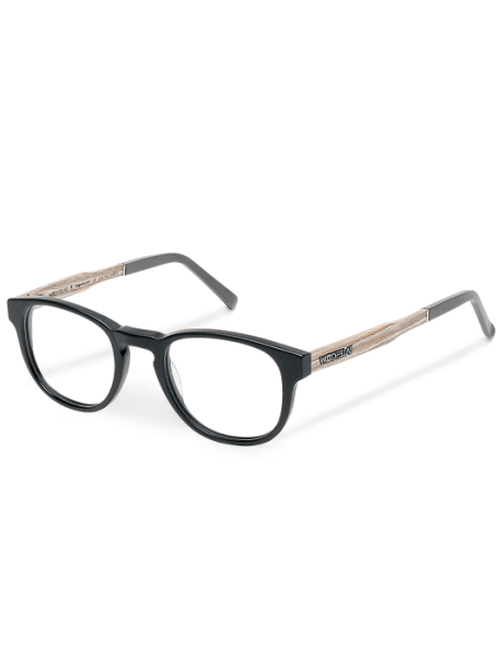 WOODFELLAS Wood/Biceta Optical Bogenhausen 10926 Holz/Bioceta chalk oak/black