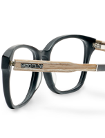 WOODFELLAS Wood/Bioceta Optical Sendling 10927 Holz/Bioceta chalk oak/black