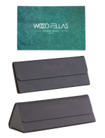 WOODFELLAS Wood/Acetate Optical Solln 10929 Holz/Acetat ebony/havana