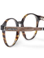 WOODFELLAS Wood/Acetate Optical Solln 10929 Holz/Acetat walnut/havana