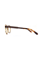 WOODFELLAS Wood/Acetate Optical Solln Premium 10935 Holz/Acetat ebony/havana