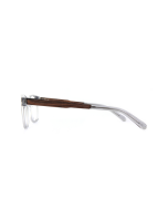 WOODFELLAS Wood/Acetate Optical Bogenhausen Premium 10936 Holz/Acetat walnut/grey