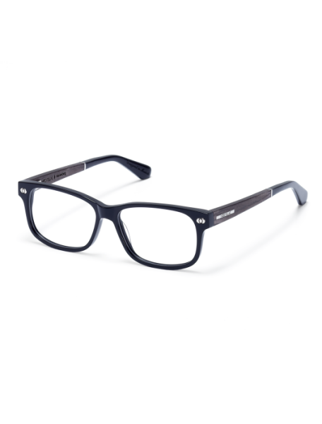 WOODFELLAS Wood/Acetate Optical Marienberg 10946 Holz/Acetat black oak