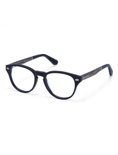 WOODFELLAS Wood/Acetate Optical Wildenstein 10947 Holz/Acetat black oak