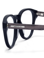 WOODFELLAS Wood/Acetate Optical Wildenstein 10947 Holz/Acetat black oak