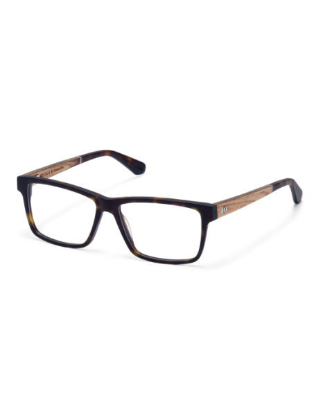 WOODFELLAS Wood/Acetate Optical Hohenaschau 10952 Holz/Acetat zebrano