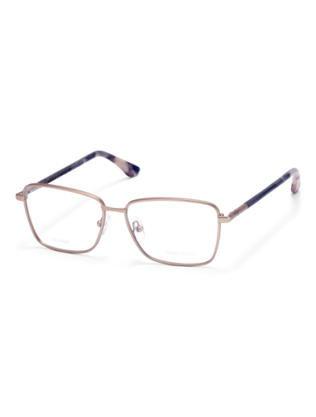 WOODFELLAS Wood/Titanium Optical Marquartstein 10960 Holz/Titan walnut/rosé gold