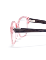 WOODFELLAS Wood/Acetate Optical Rosenberg Premium 10993 Holz/Acetate black oak/rosé