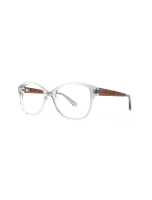 WOODFELLAS Wood/Acetate Optical Rosenberg Premium 10993 Holz/Acetate walnut/grey