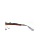 WOODFELLAS Wood/Acetate Optical Rosenberg Premium 10993 Holz/Acetate walnut/grey