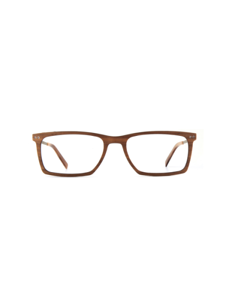 WOODFELLAS Wood Optical Maximilian Air 10996 Holz/Edelstahl walnut