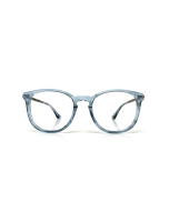 WOODFELLAS Wood/Acetate Optical Pfersee 11002 Holz/Acetat walnut/smoked blue