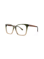 WOODFELLAS Wood/Acetate Optical Curve 11042 Holz/Acetat macassar green