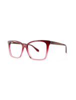 WOODFELLAS Wood/Acetate Optical Curve 11042 Holz/Acetat curled red