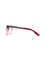 WOODFELLAS Wood/Acetate Optical Curve 11042 Holz/Acetat curled red