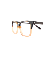 WOODFELLAS Wood/Acetate Optical Curve 11042 Holz/Acetat black oak espresso