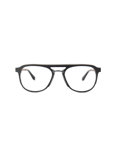 WOODFELLAS Wood/Acetate Optical Flux 11044 Holz/Acetat macassar grey