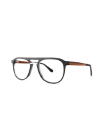 WOODFELLAS Wood/Acetate Optical Flux 11044 Holz/Acetat macassar grey