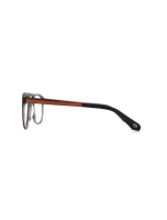 WOODFELLAS Wood/Acetate Optical Flux 11044 Holz/Acetat macassar grey