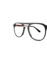 WOODFELLAS Wood/Acetate Optical Flux 11044 Holz/Acetat macassar grey