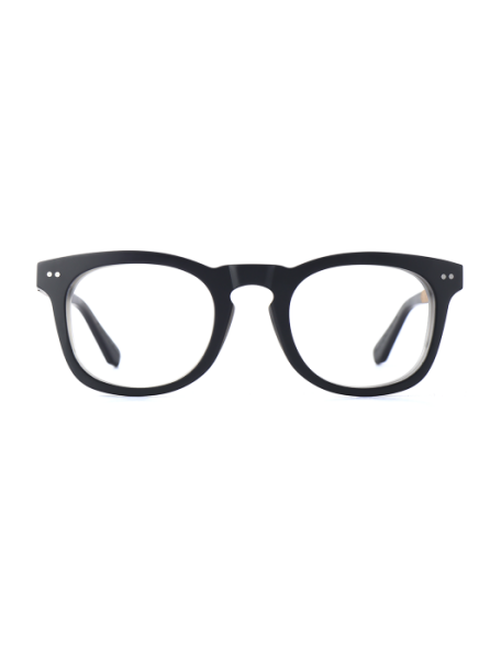 WOODFELLAS Wood/Acetate Optical Moss 11053 Holz/Acetat curled/grey