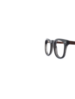 WOODFELLAS Wood/Acetate Optical Moss 11053 Holz/Acetat curled/grey