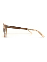 WOODFELLAS Sunglasses Trostberg shiny 10777 Holz/Acetat macassar/crystal gold