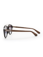 WOODFELLAS Sunglasses Basic Steinburg 10780 Holz/Acetat walnut/havana