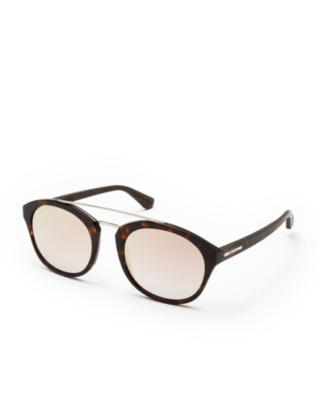 WOODFELLAS Sunglasses Basic Steinburg 10780 Holz/Acetat black oak/black