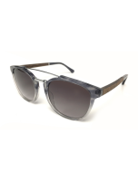 WOODFELLAS Sunglasses Pappenheim 11710 Holz/Acetat curled/grey fade