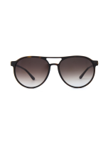 WOODFELLAS Sunglasses Core 11714 Holz/Acetat curled/hav