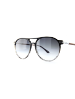 WOODFELLAS Sunglasses Core 11714 Holz/Acetat macassar/blk-gy