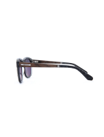 WOODFELLAS Sunglasses Mirror 11719 Holz/Acetat curled/grey