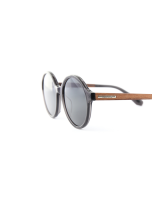 WOODFELLAS Sunglasses Switch 11724 Holz/Acetat macassar grey