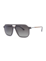 WOODFELLAS Sunglasses Jog 11728 Holz/Acetat macassar/grey