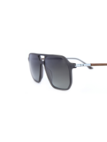 WOODFELLAS Sunglasses Jog 11728 Holz/Acetat macassar/grey