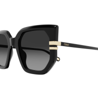 Chloé Frau International SCHWARZ RECYCLED ACETATE CH0240S Italien