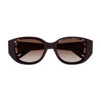 Chloé Frau Korean BURGUND RECYCLED ACETATE...