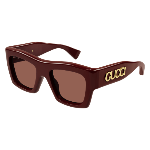 Gucci Frau International BURGUND RECYCLED ACETATE GG1772S Italien