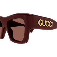 Gucci Frau International BURGUND RECYCLED ACETATE GG1772S Italien