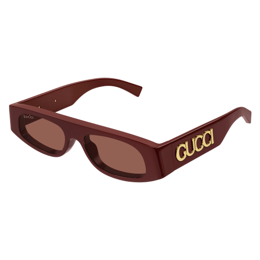 Gucci Frau International BURGUND RECYCLED ACETATE GG1771S Italien